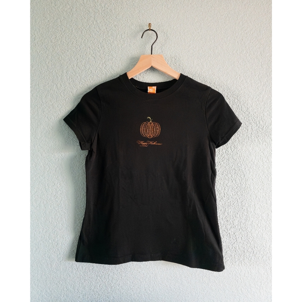 "Happy Halloween" Print Tee